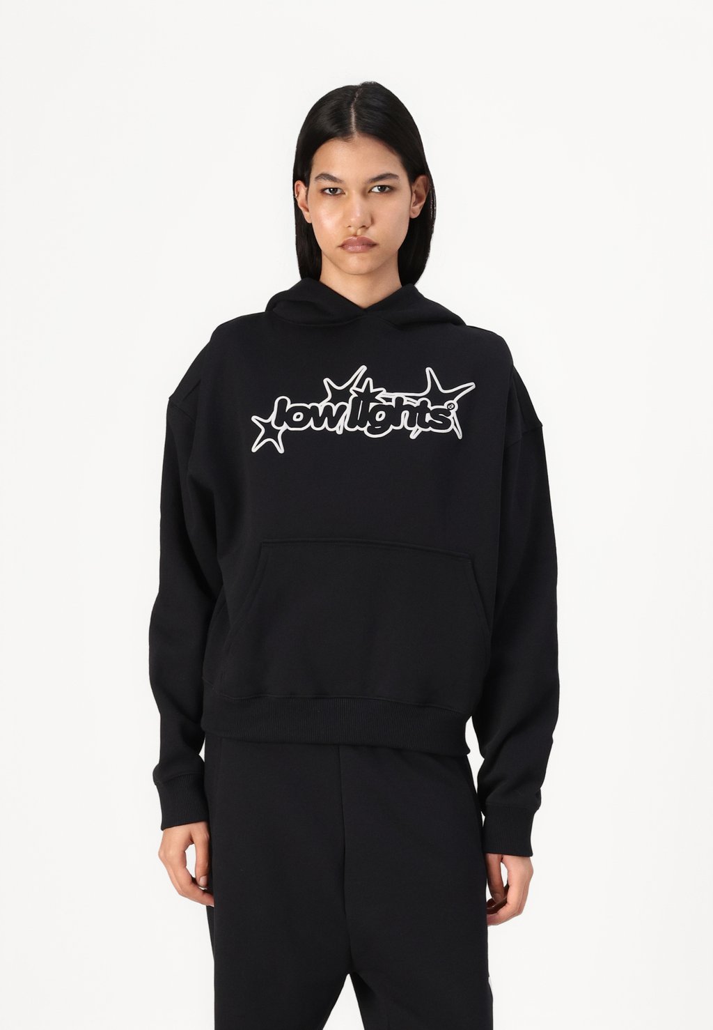 

Толстовка с капюшоном STARLIGHT HOODIE WOMAN LOW LIGHTS STUDIOS, черный