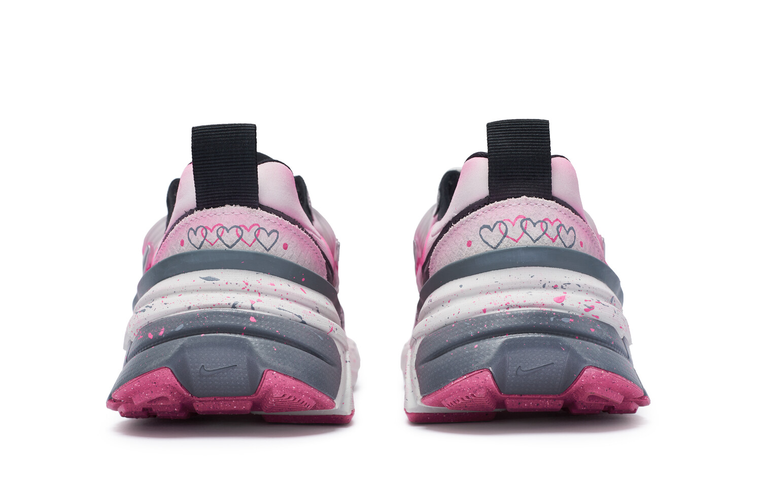 Кроссовки для бега V2K Run женские с низким верхом серые Nike — фото 3