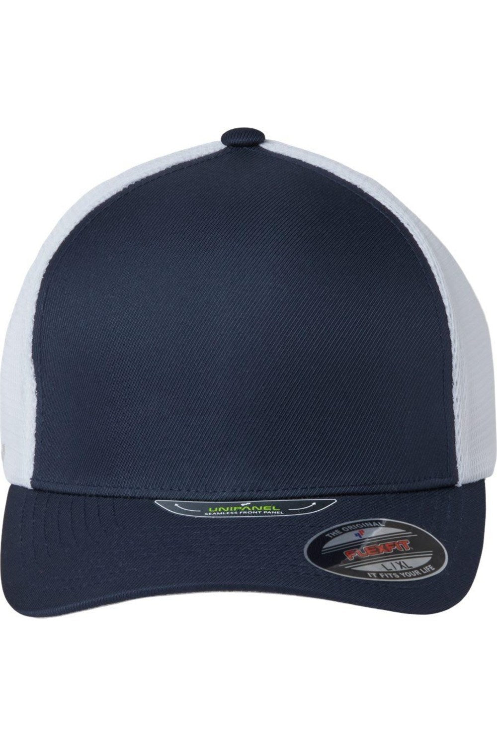 

Кепка дальнобойщика Flexfit Unipanel, цвет true navy/ white