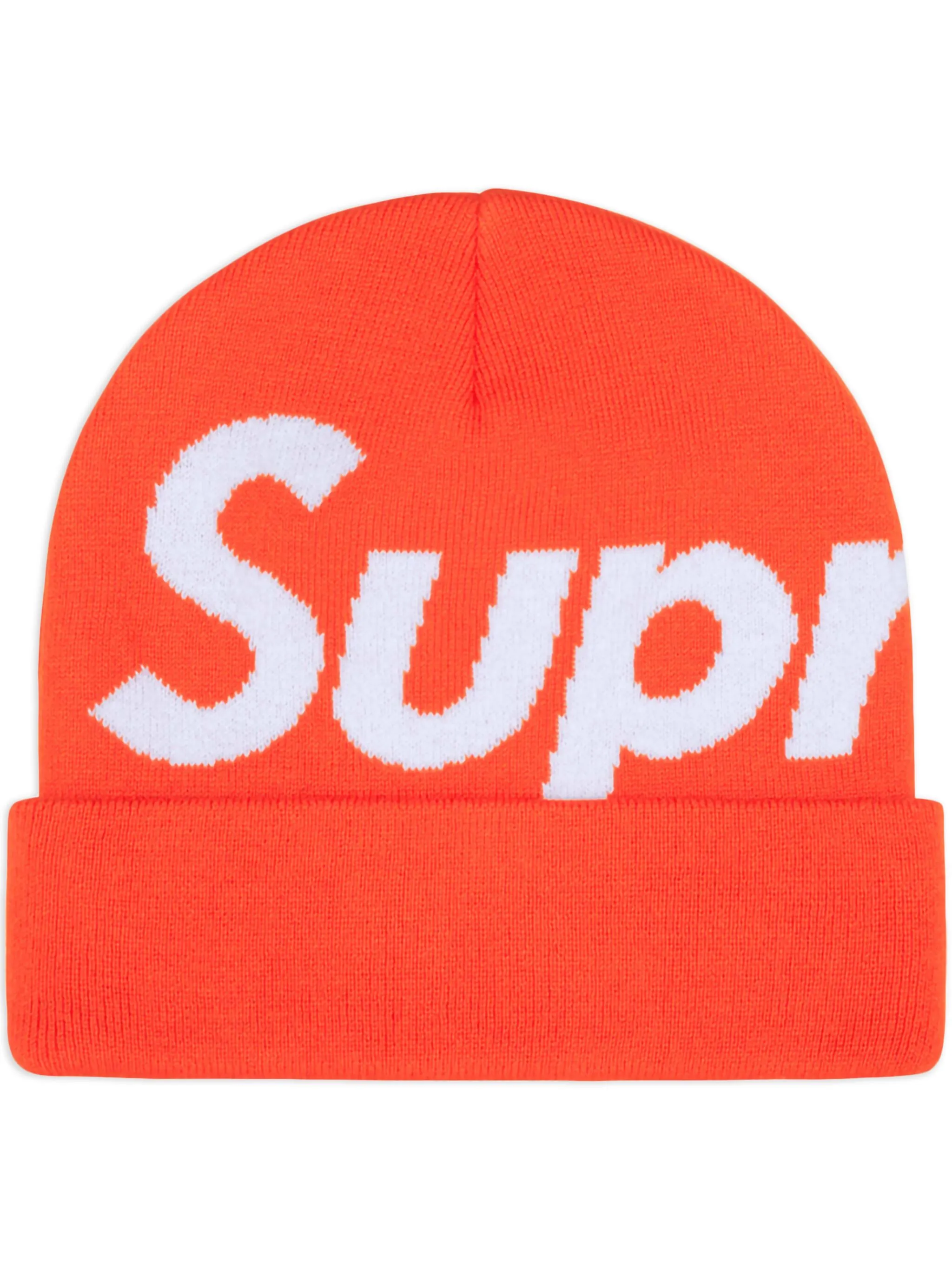

Шапка бини с логотипом Supreme, оранжевый