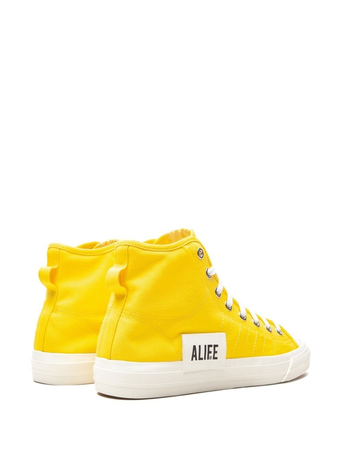 adidas высокие кеды Nizza из коллаборации с Alife, желтый — фото 3