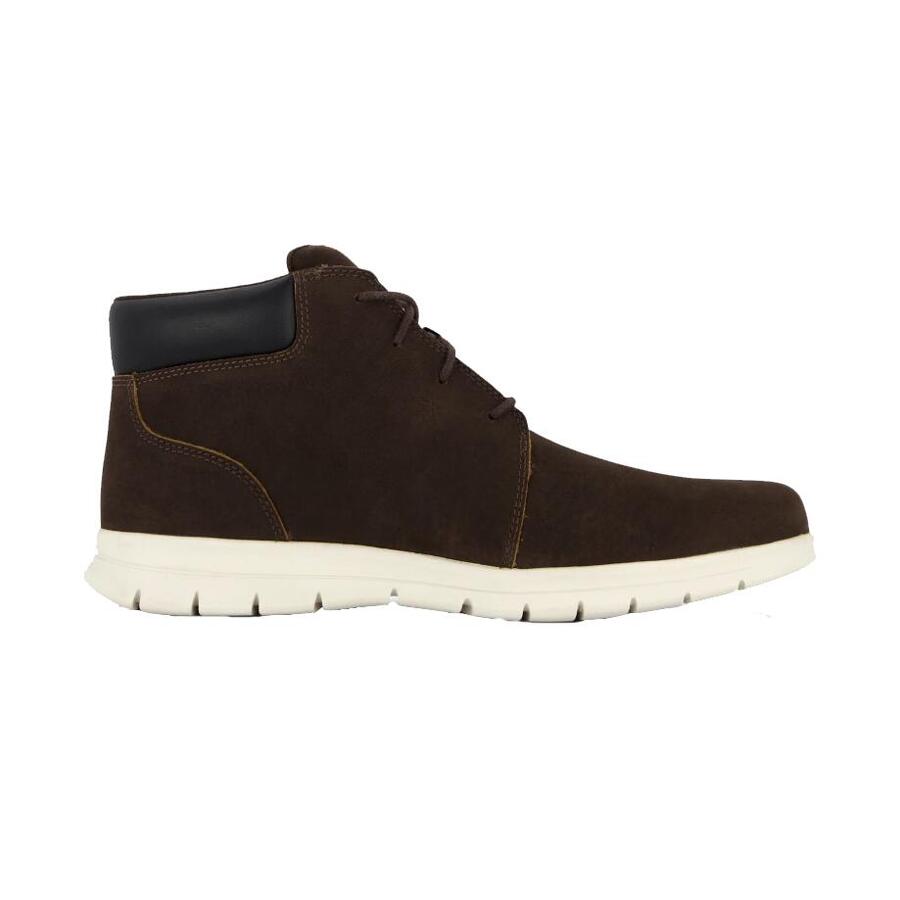 Ботинки Timberland GRAYDON BASIC мужские, средней высоты, на шнуровке, TB 0A413A V13, коричневые — фото 2