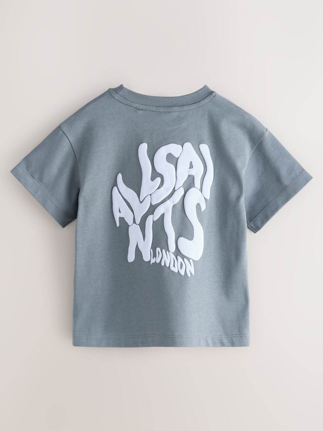 SmALLSAINTS Футболка 'Orlando' в цвете Basalt Grey — фото 2