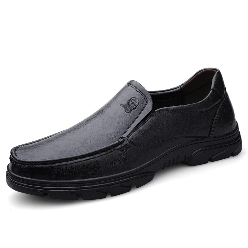 

LAORENTOU Мужские повседневные туфли с низким верхом, черные/коричневые