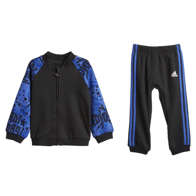 Adidas Повседневная спортивная одежда черная для младенцев и малышей — фото 3