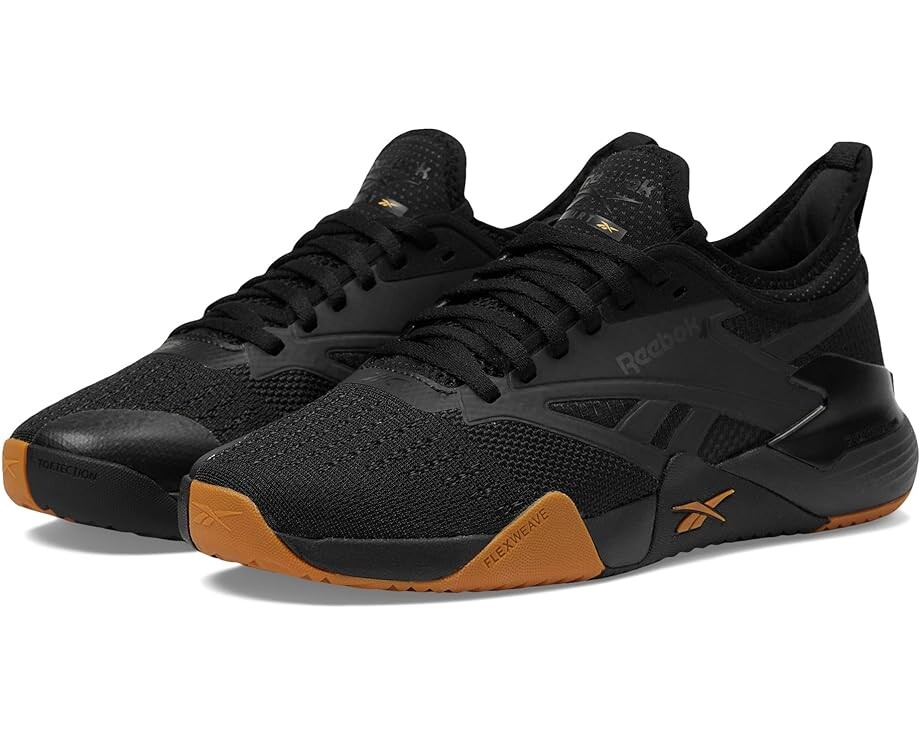 

Кроссовки Reebok Nano Court, цвет Black/Grey/Heritage Gold