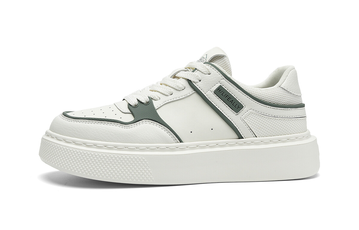 

Кроссовки HLA Skateboarding Shoes Men Low-top, белый/черный