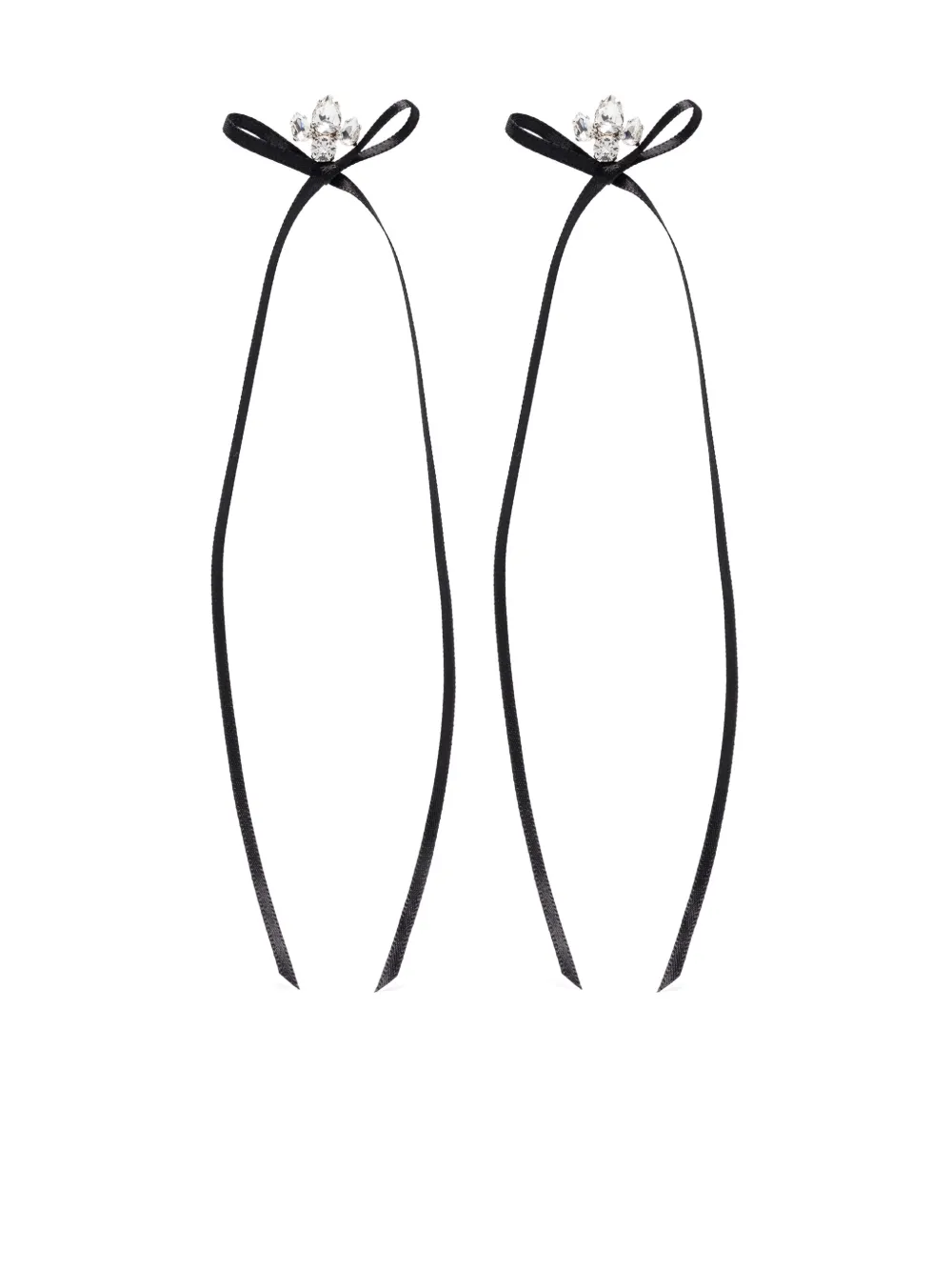 

Серьги Bow Ribbon Simone Rocha, серебяный