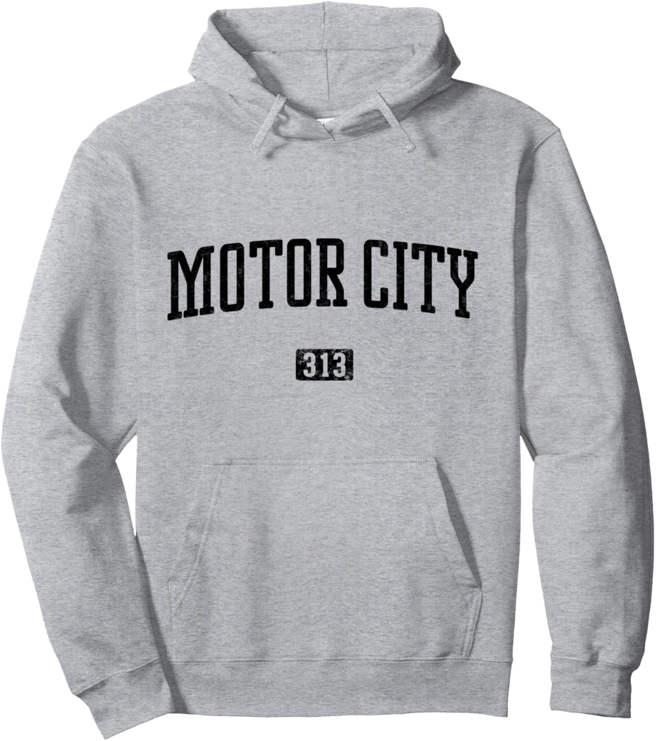 

Винтажная толстовка Motor City 313 Motor City Apparel Co, серый