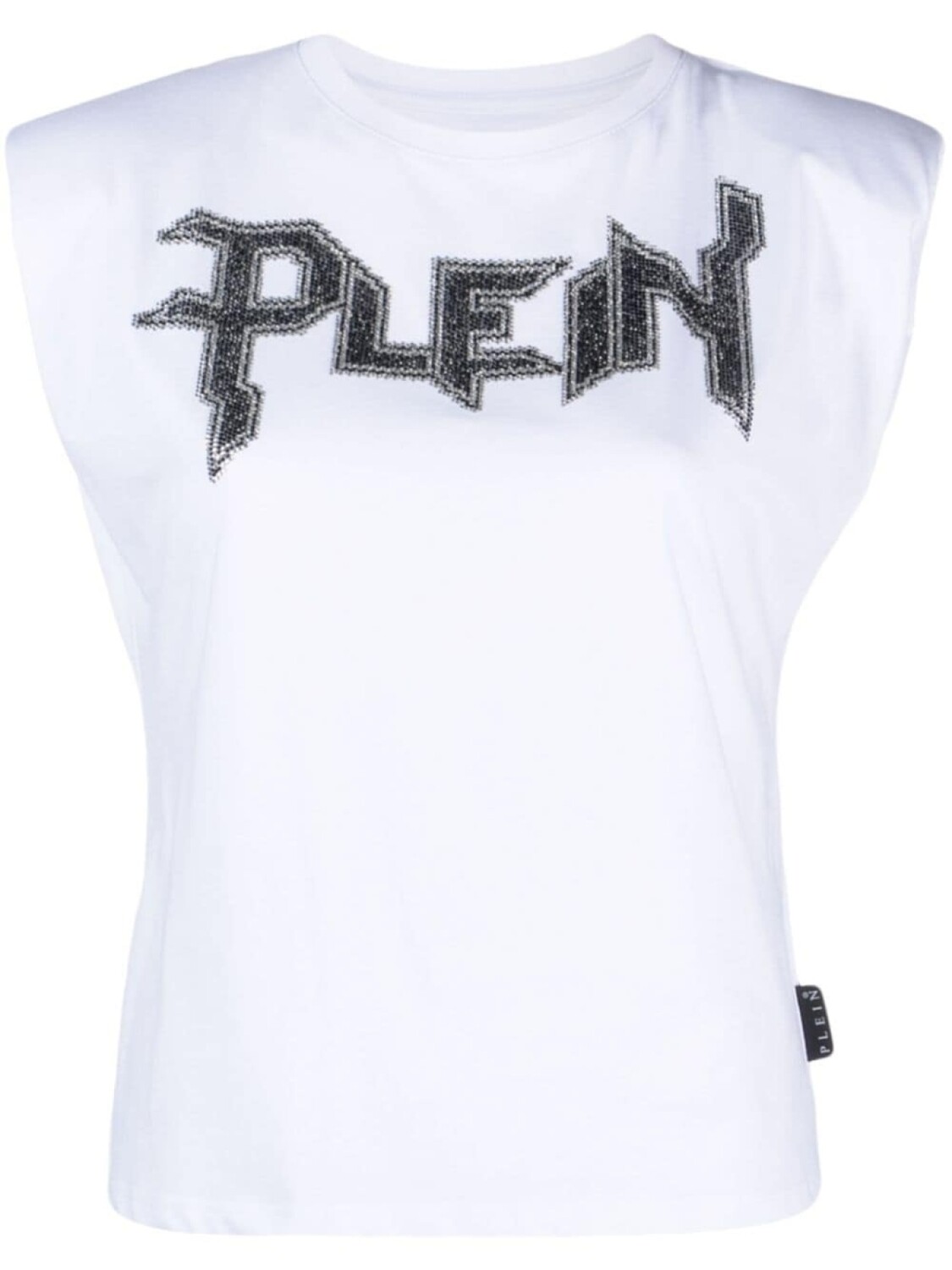 

Philipp Plein топ с логотипом, белый