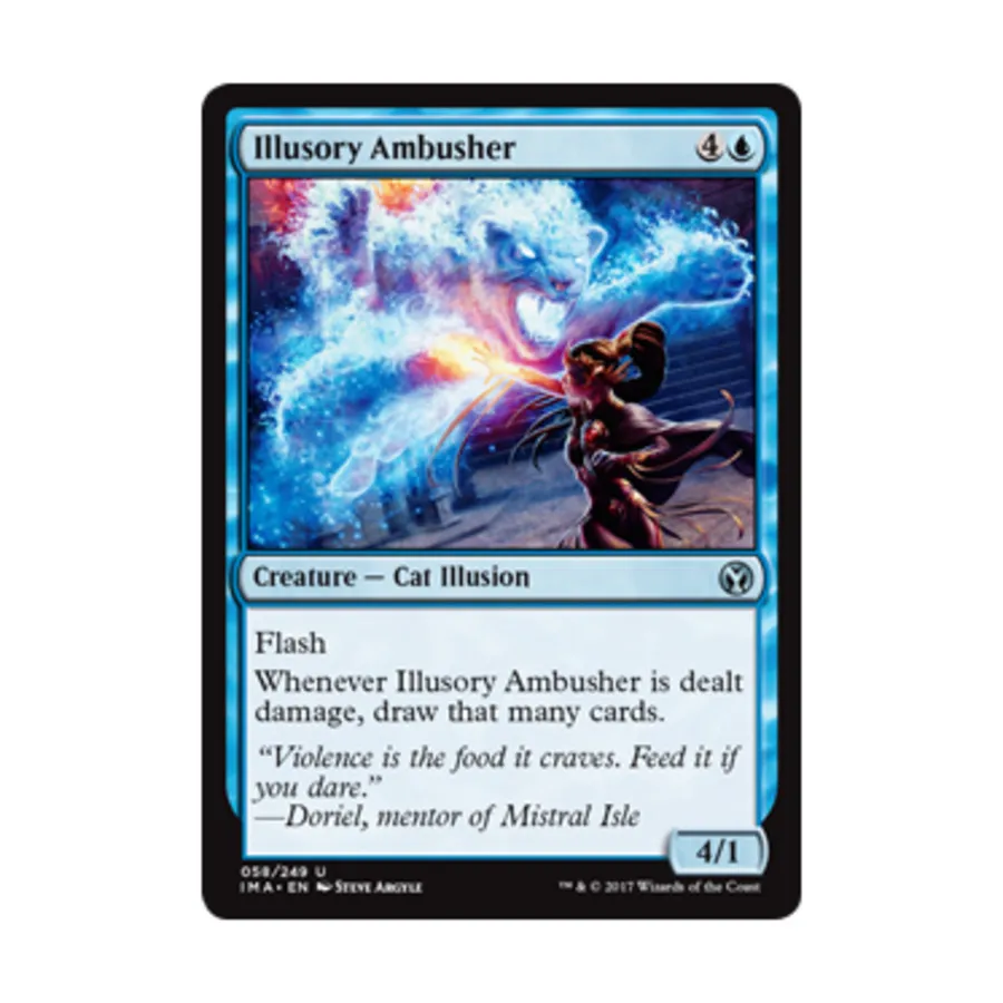 

CCG Иллюзорная засада (U), MTG - Iconic Masters