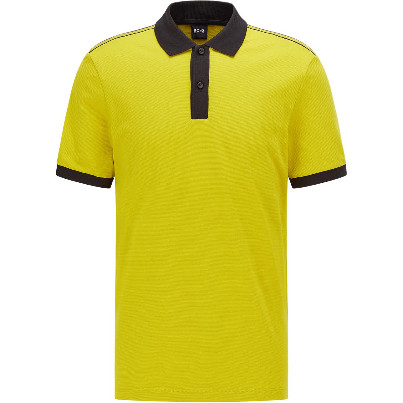 

HUGO BOSS Поло мужская ярко-зеленая