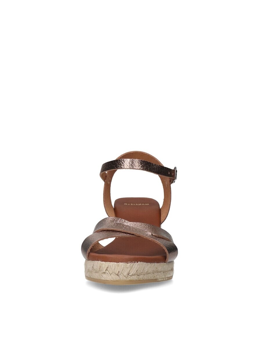 Босоножки на высоком каблуке MANFIELD Sandals, коричневый — фото 3