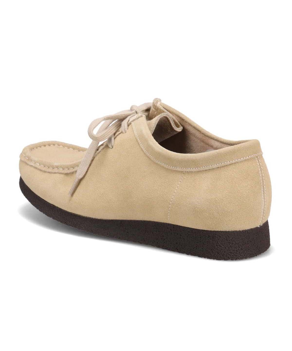 Мужские повседневные туфли на шнуровке Hiroko Koshino Homme, Beige velour — фото 3