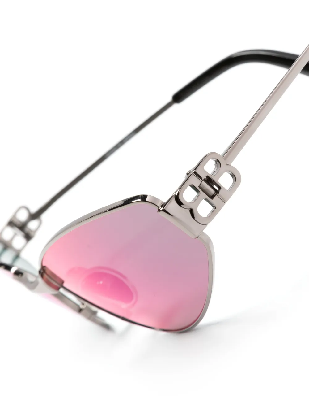 Солнцезащитные очки Mercury в оправе 'кошачий глаз' Balenciaga Eyewear, серый — фото 3