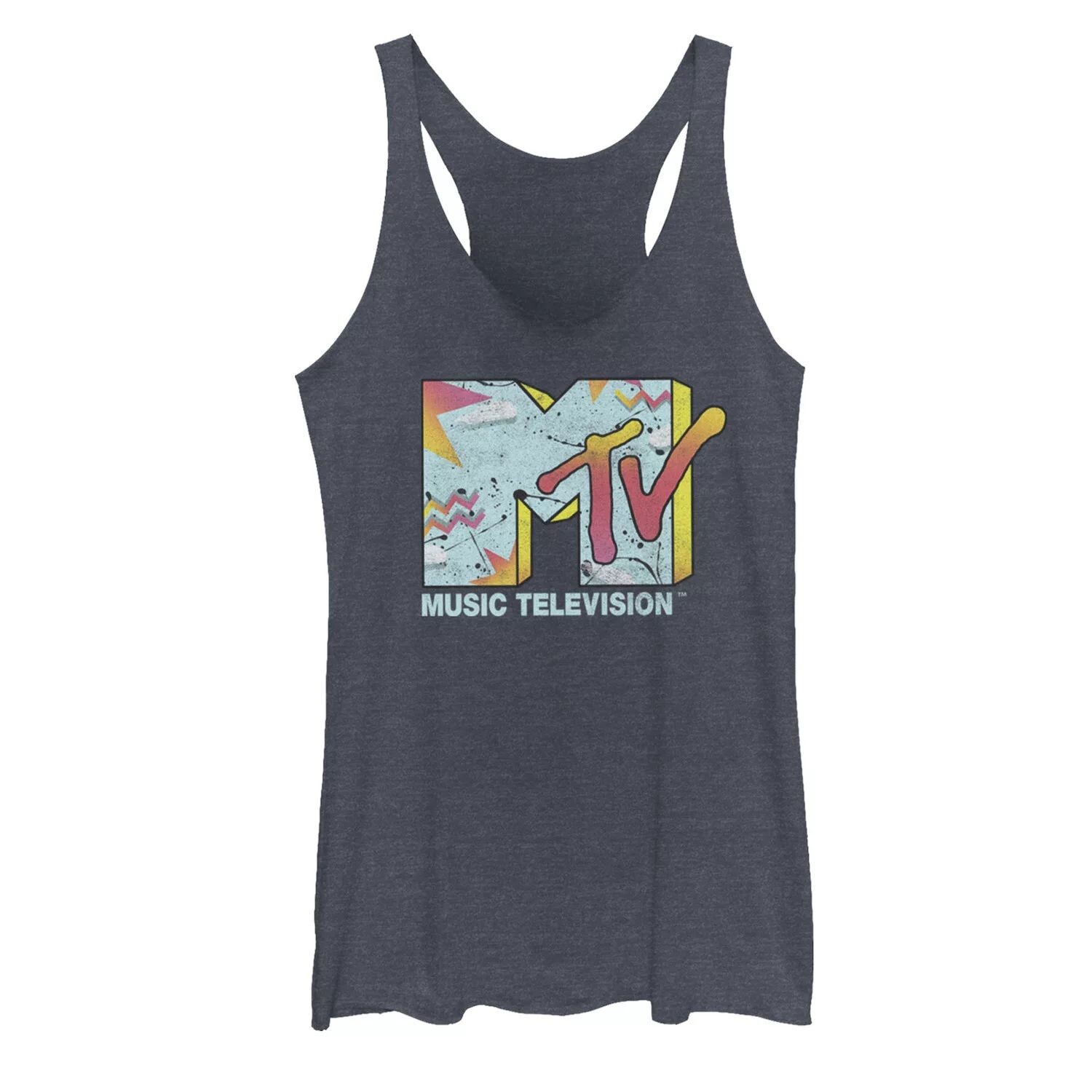 

Полая абстрактная майка с логотипом MTV для юниоров Licensed Character