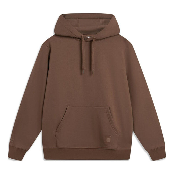 

Толстовка chinese color hoodie 'brown' Li-Ning, коричневый