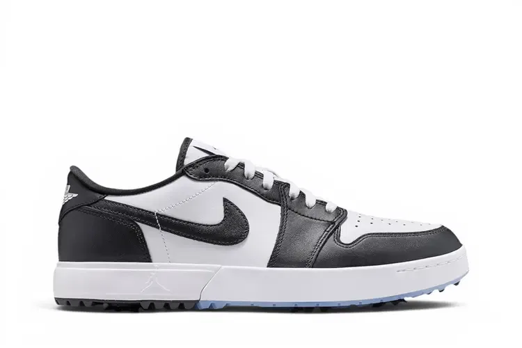 Бутсы Air Jordan 1 Low Spiked Golf, черный