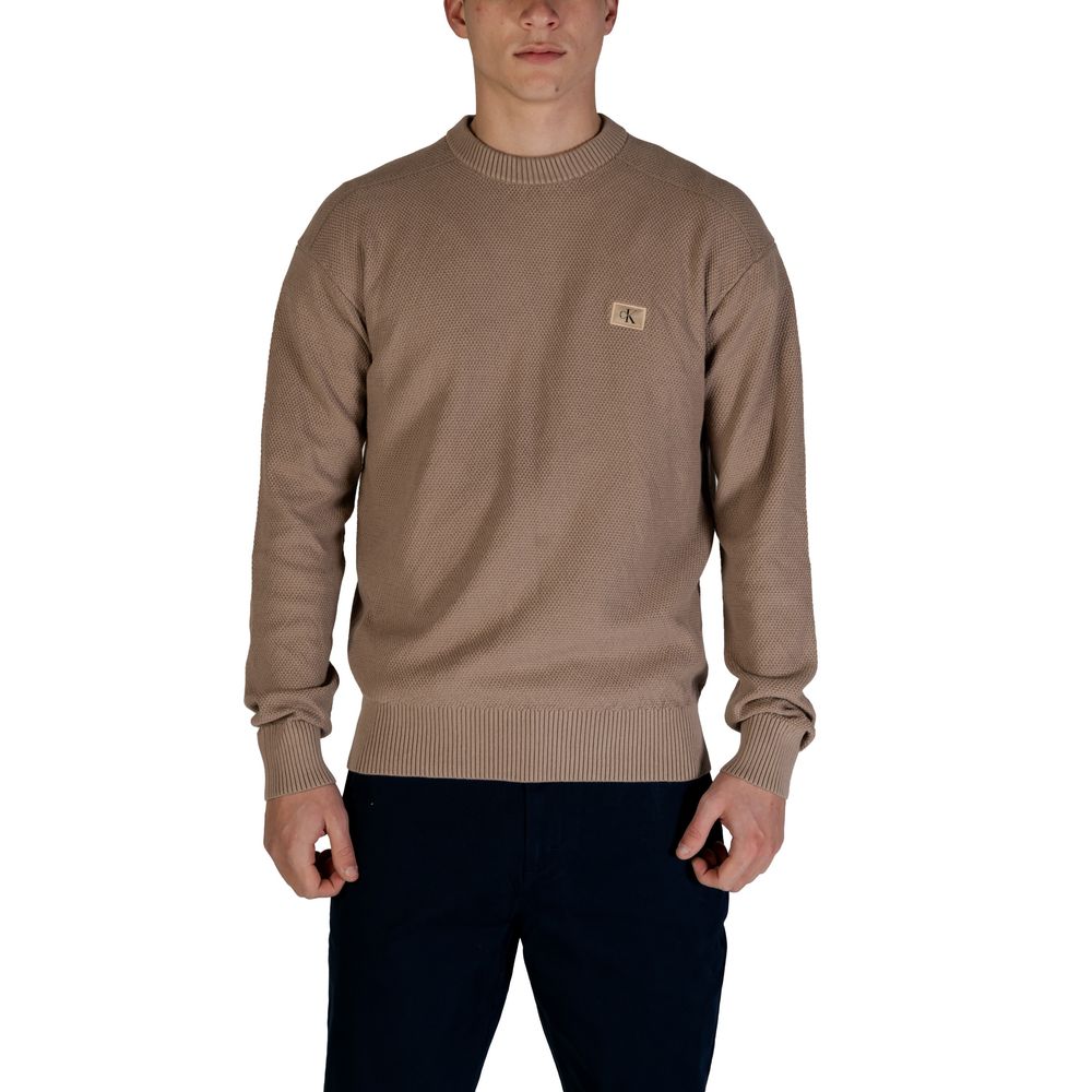 

Серый хлопковый свитер Calvin Klein Jeans