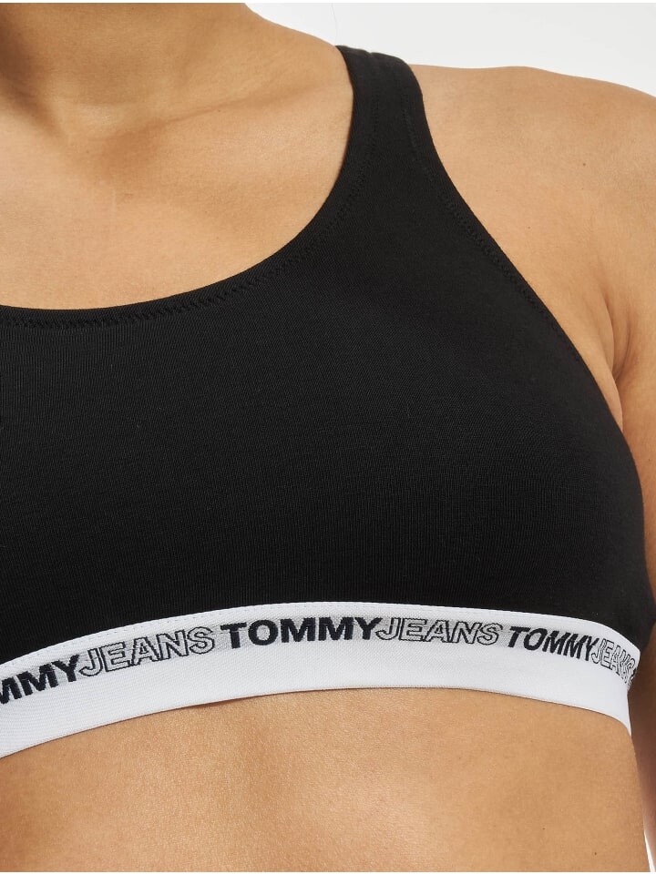Спортивный бюстгальтер Tommy Hilfiger, черный — фото 4