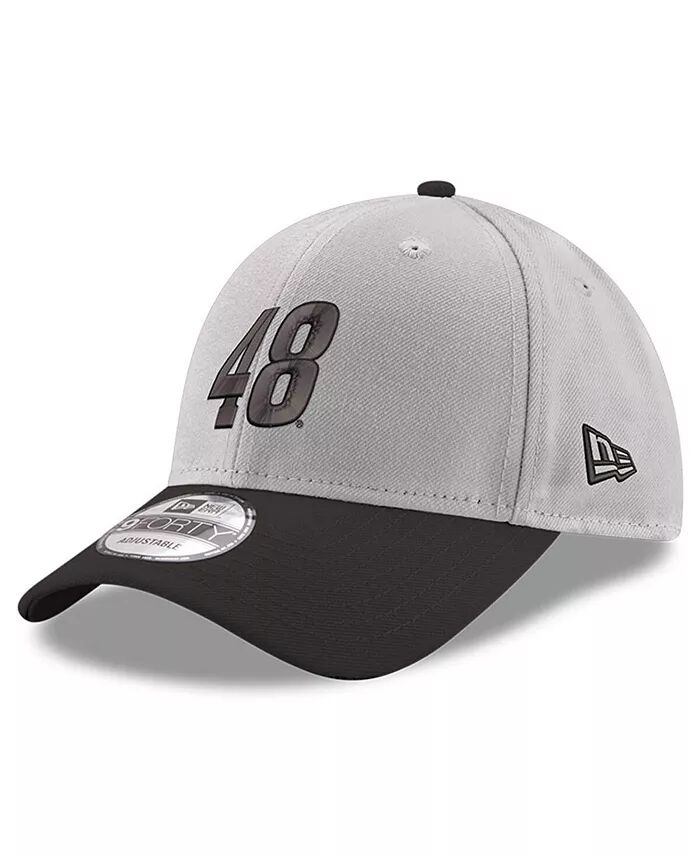 

Мужская серо-черная бейсболка Alex Bowman 9FORTY Snapback Adjustable Hat New Era