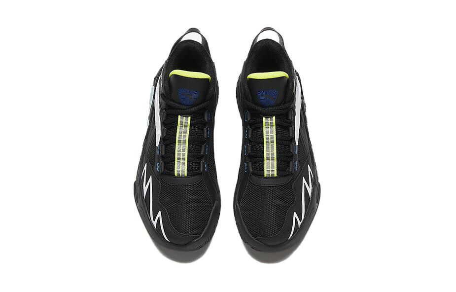 Детские баскетбольные кроссовки GS Low-top черные/белые Anta Kids, черный/белый — фото 3