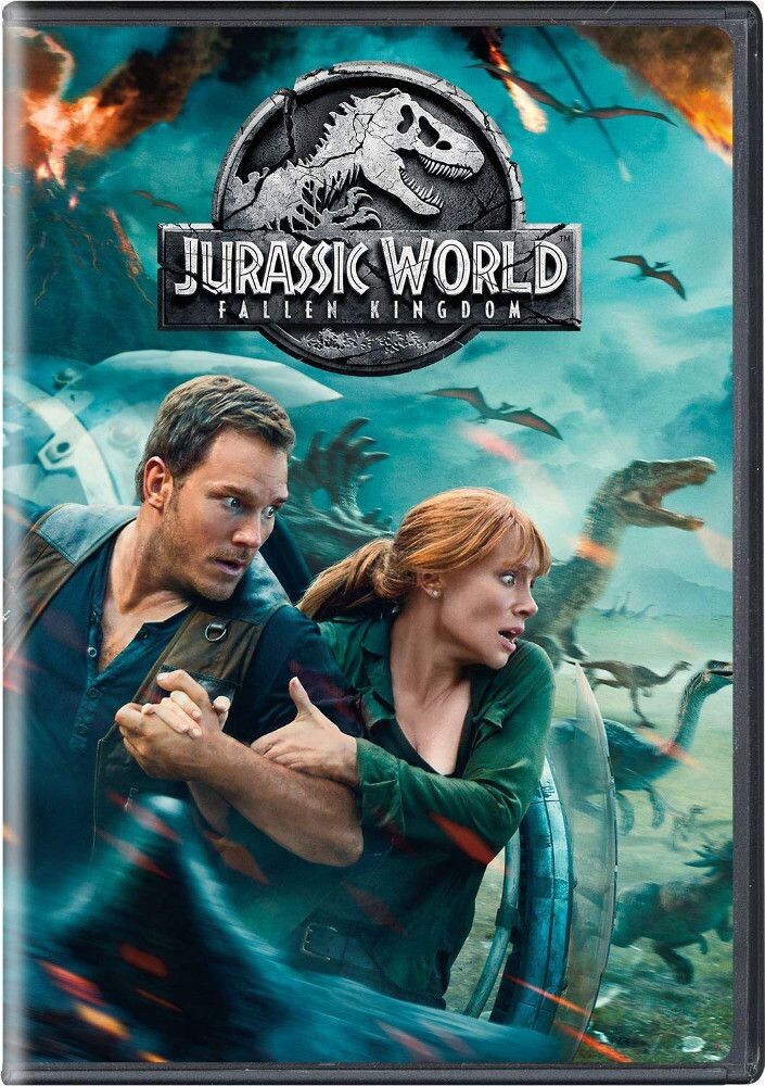 

Диск DVD Jurassic World: Fallen Kingdom