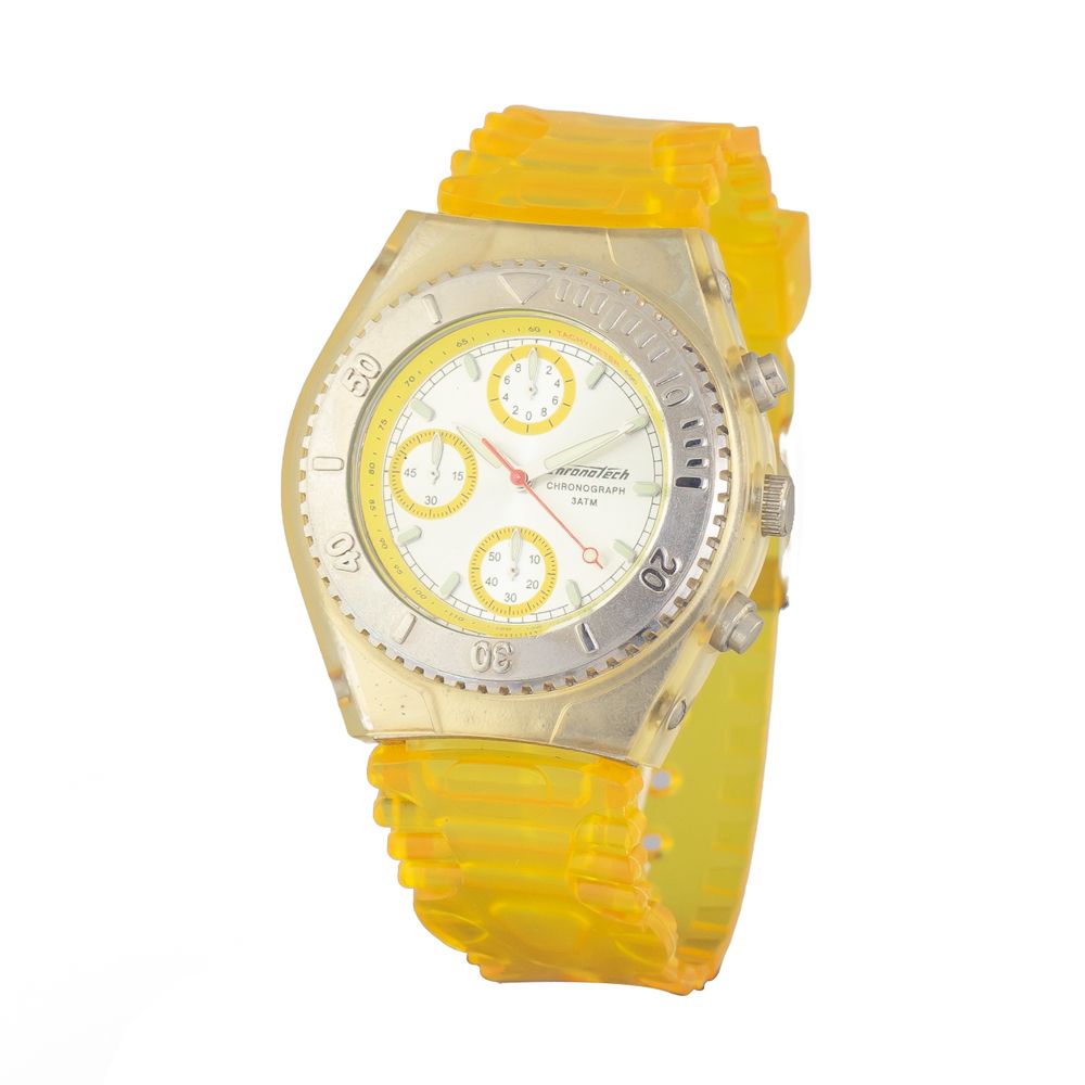 

Часы Chronotech RubberWatch, желтый