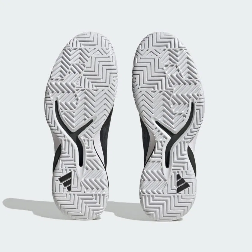 Кроссовки для тенниса Adidas Adizero Cybersonic, Black/White/Carbon — фото 4