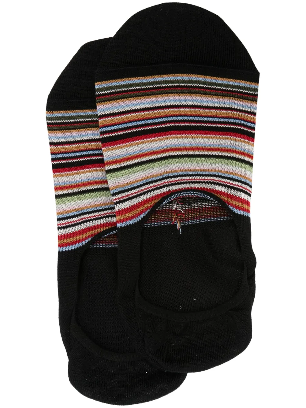 

Носки No-Show в полоску Paul Smith, черный