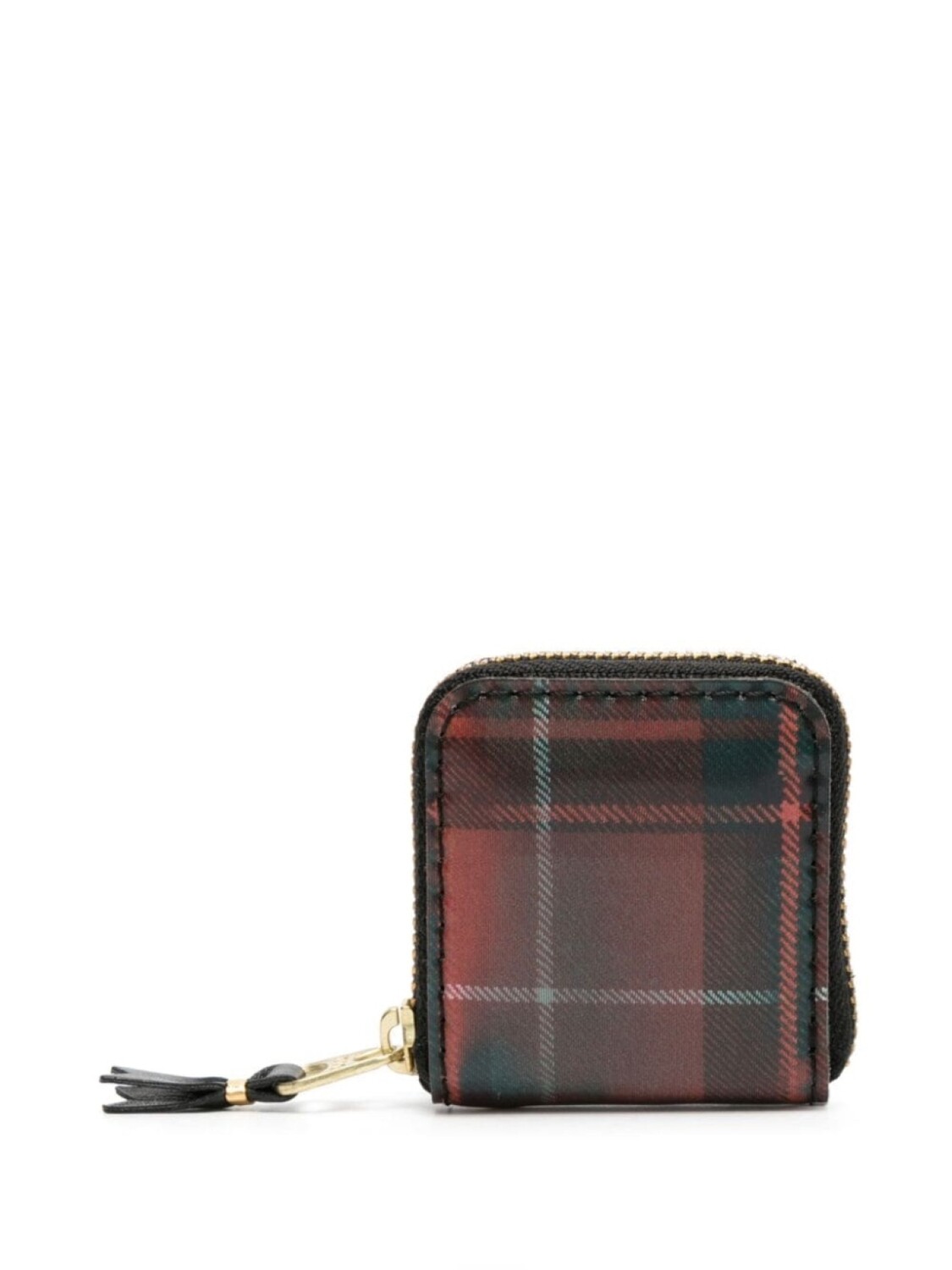 

Comme Des Garçons Wallet кошелек в клетку тартан, красный