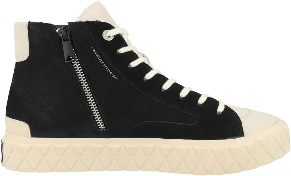 Кроссовки Palladium Unisex Palla Ace, Black Marshmallow — фото 3