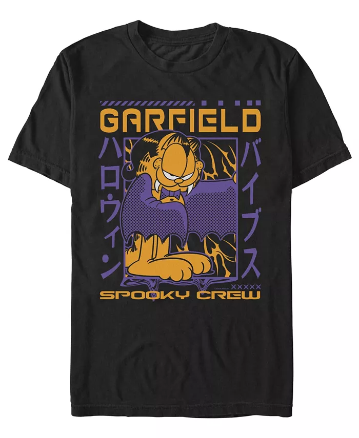 

Мужская футболка с принтом Гарфилд Fifth Sun, черный