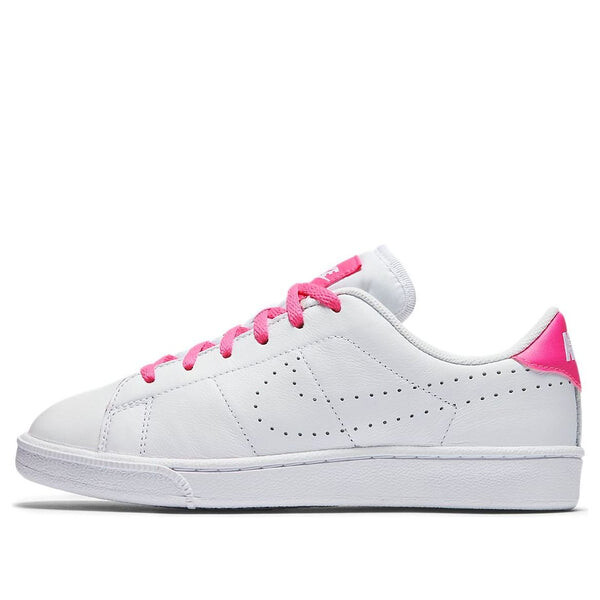 

Кроссовки tennis classic premium 'white pink blast' Nike, белый