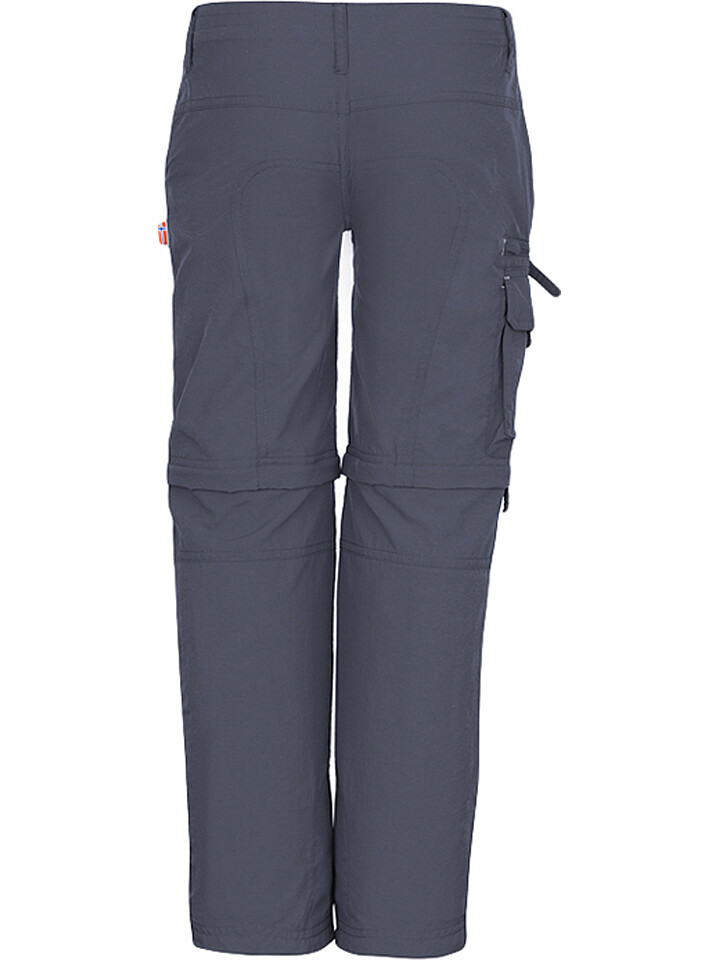 Спортивные брюки Trollkids Zipp-Off- Oppland - Regular fit -, антрацит — фото 2