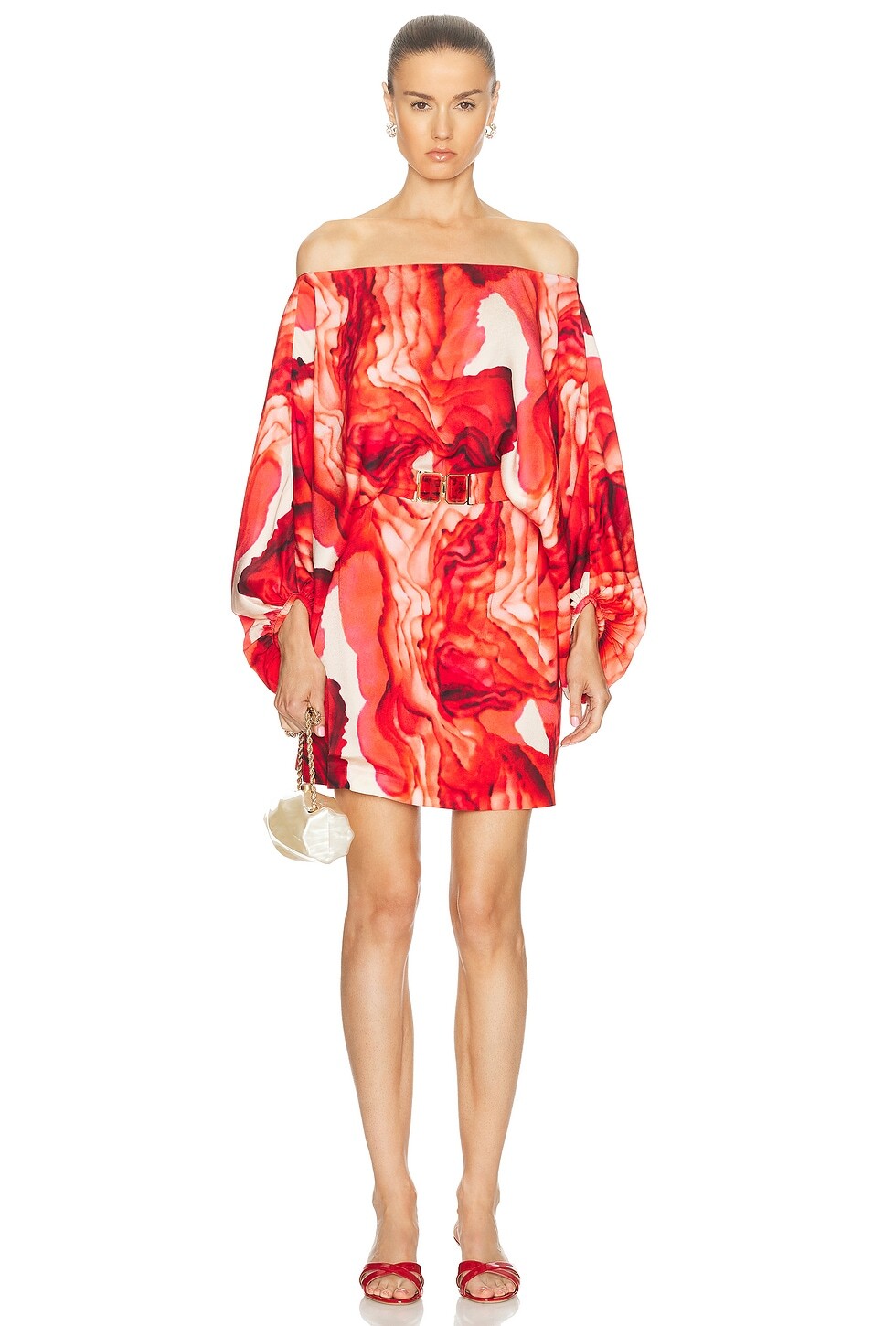

Платье for FWRD Manon Dress Silvia Tcherassi, цвет Multi Abstract Rouge