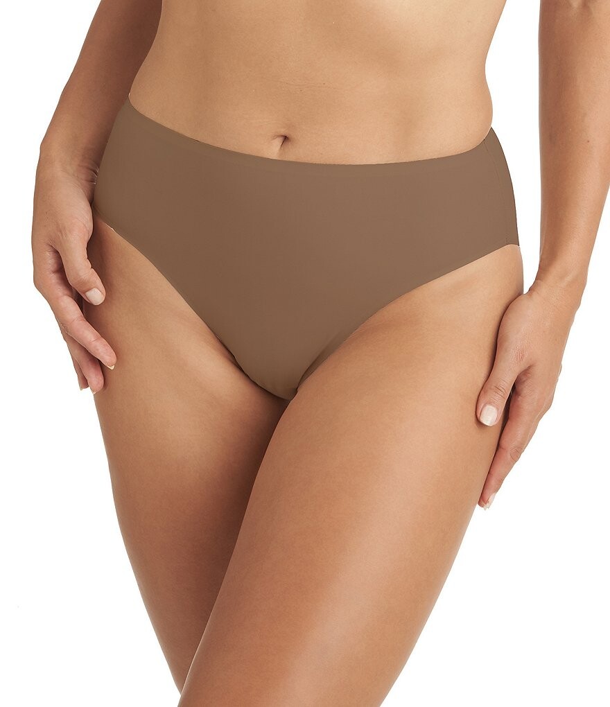 

TC Fine Shapewear Современные матовые хипстерские трусики из микрофибры, коричневый