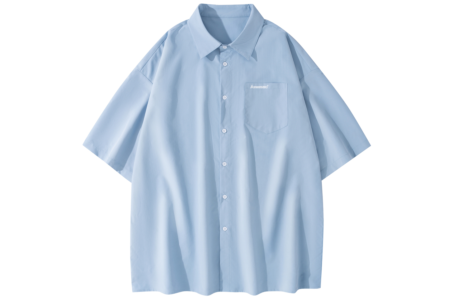 

Рубашка унисекс Kawasaki, синий