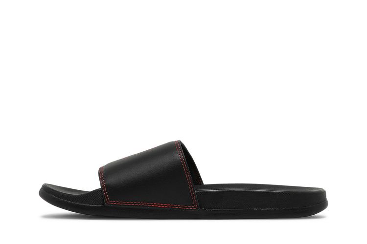 Шлепанцы 424 x Arsenal FC x Adilette Comfort Slide 'Black Scarlet', черный — фото 3