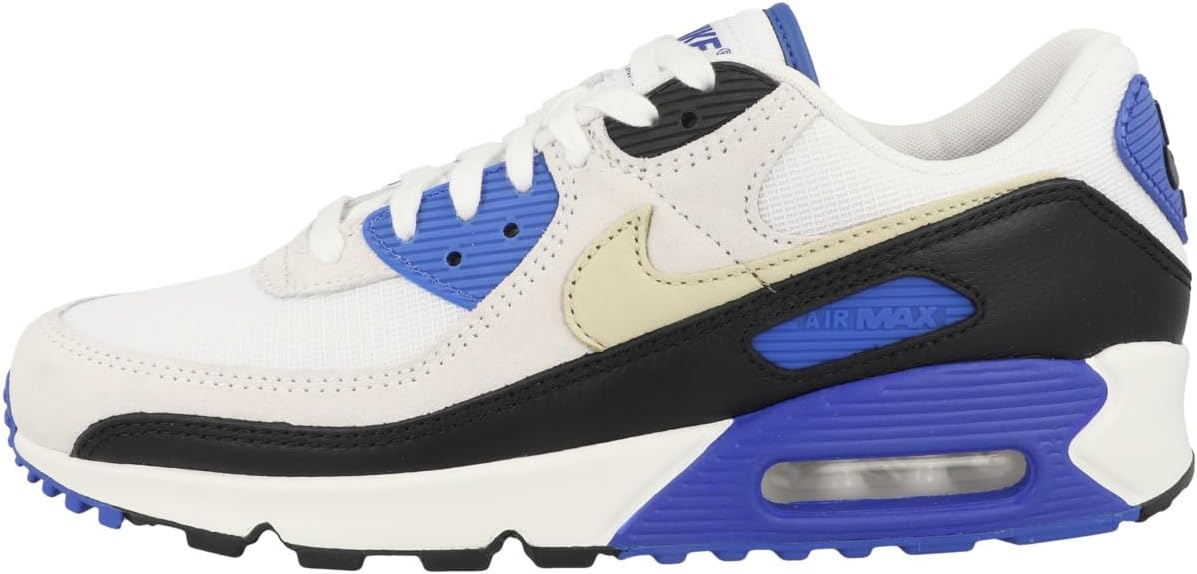 

Мужские кроссовки Nike Air Max 90 Premium, белый/черный/синий/хаки