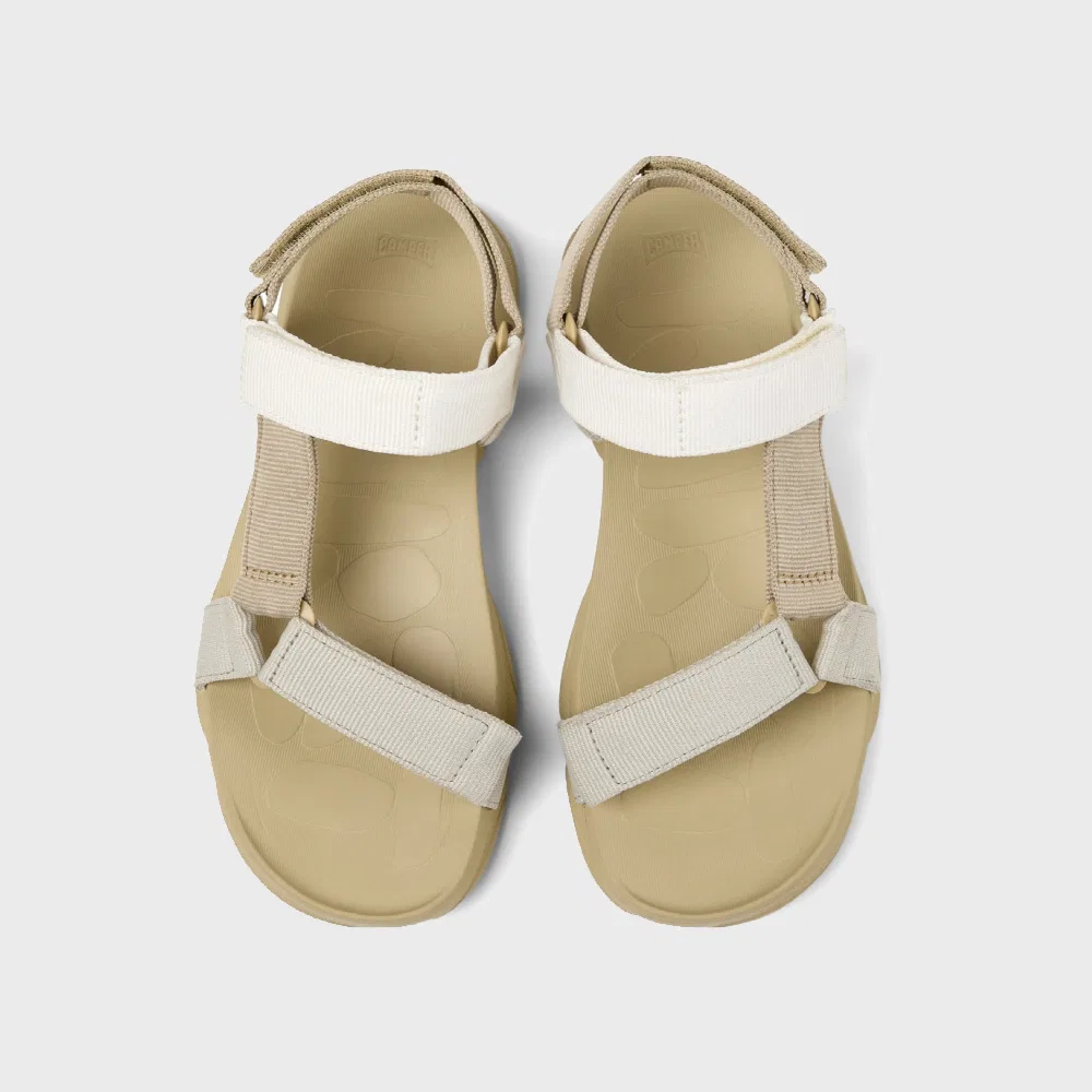 Мужские спортивные сандалии Karst Sandal бежевые от Camper — фото 2