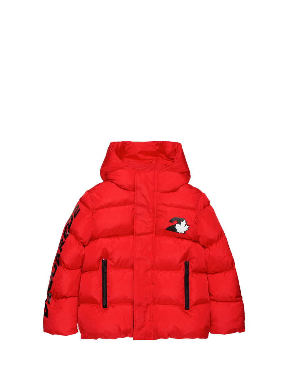 

Красная детская куртка Dsquared