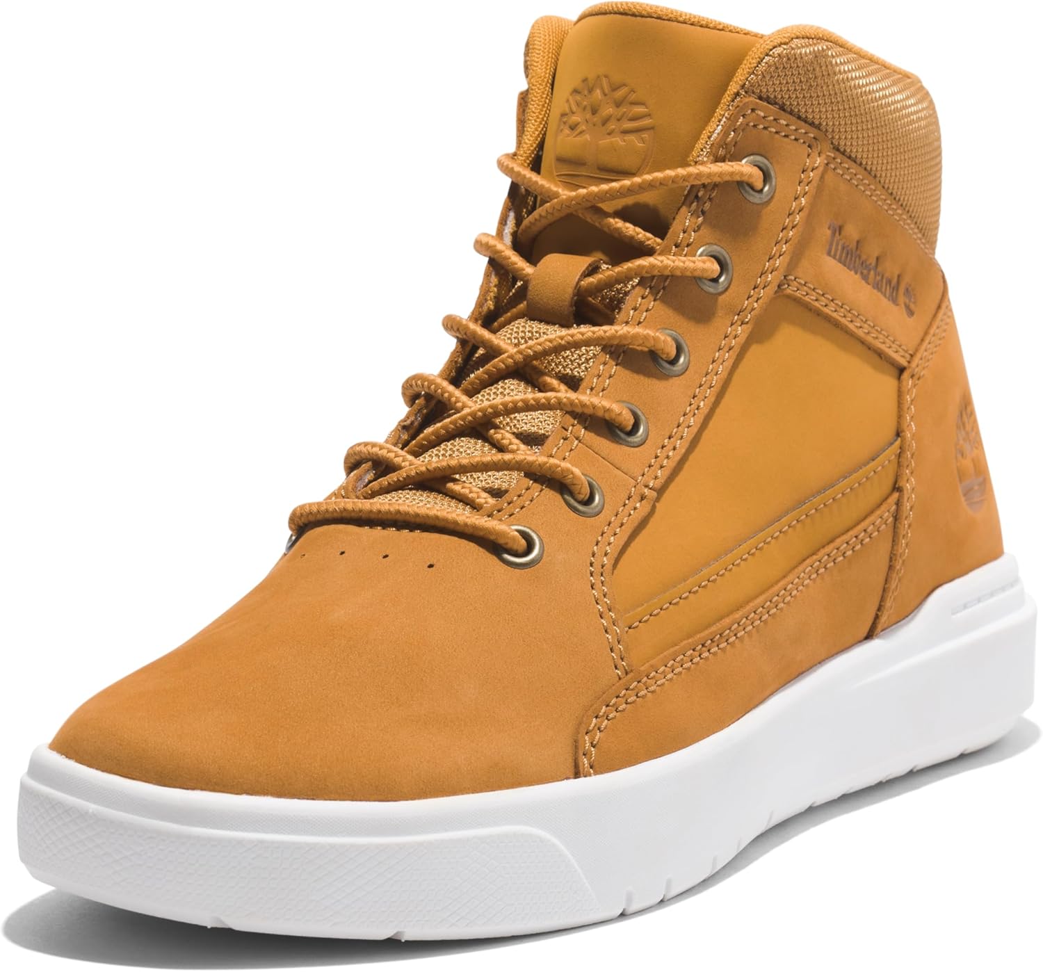 

Timberland мужские кроссовки Allston Mid на шнуровке, Wheat Nubuck
