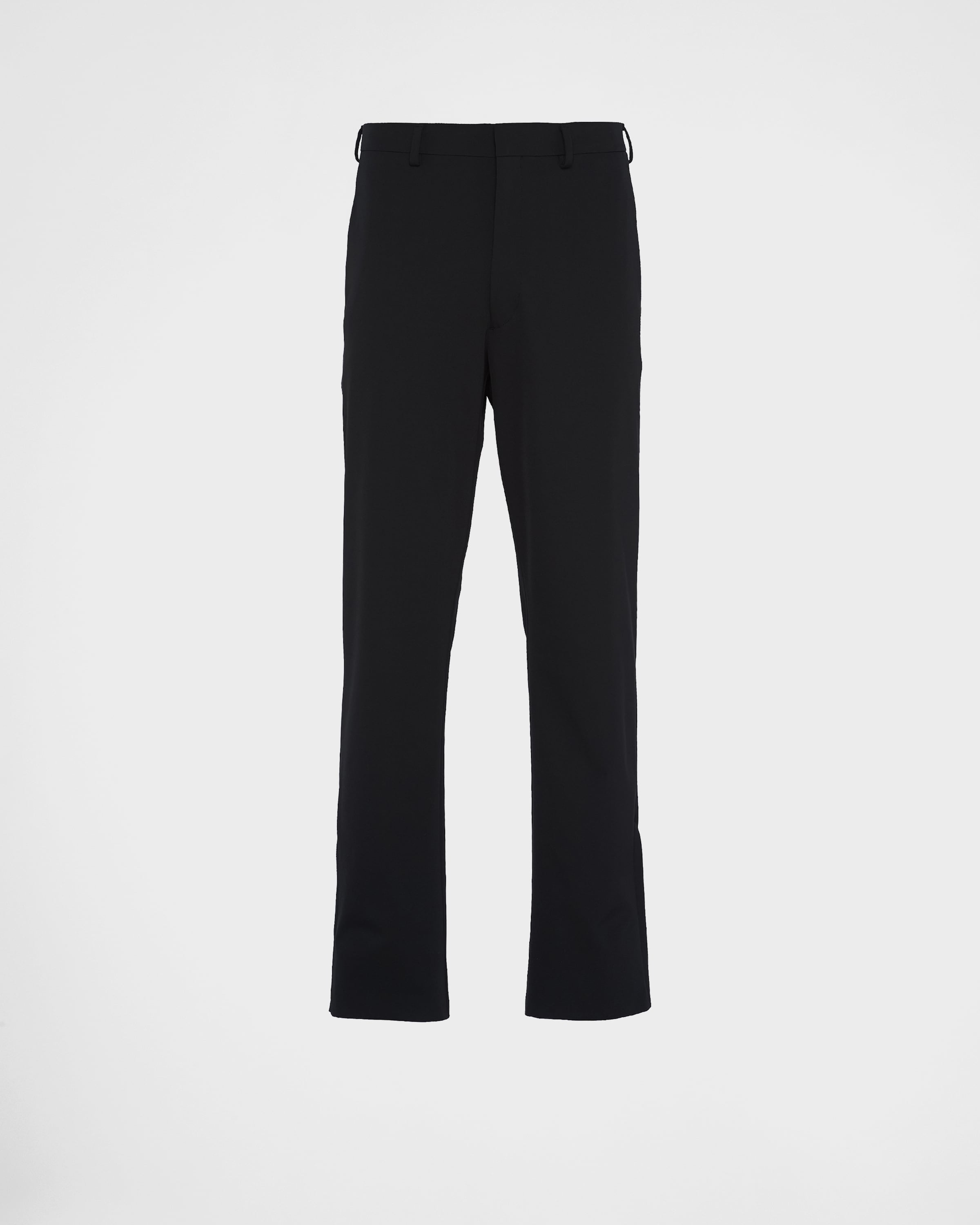 

Брюки из эластичной технической ткани Prada, черный