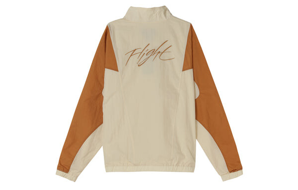 Куртка Air Jordan Flight Stitched Casual Sports Collar Jacket For Men Wheat, желтый — фото 2