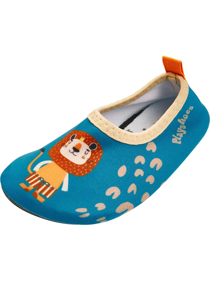 Босоножки с защитой UV 50+ Playshoes синие — фото 4