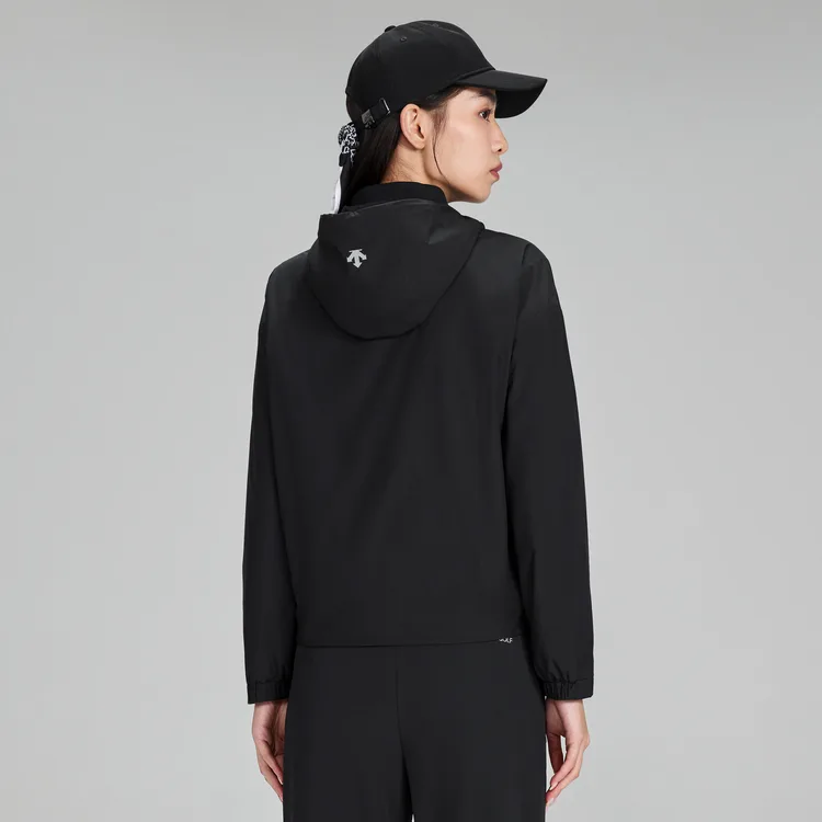 Женская одежда для гольфа S CORE DESCENTE, BK-черный — фото 4