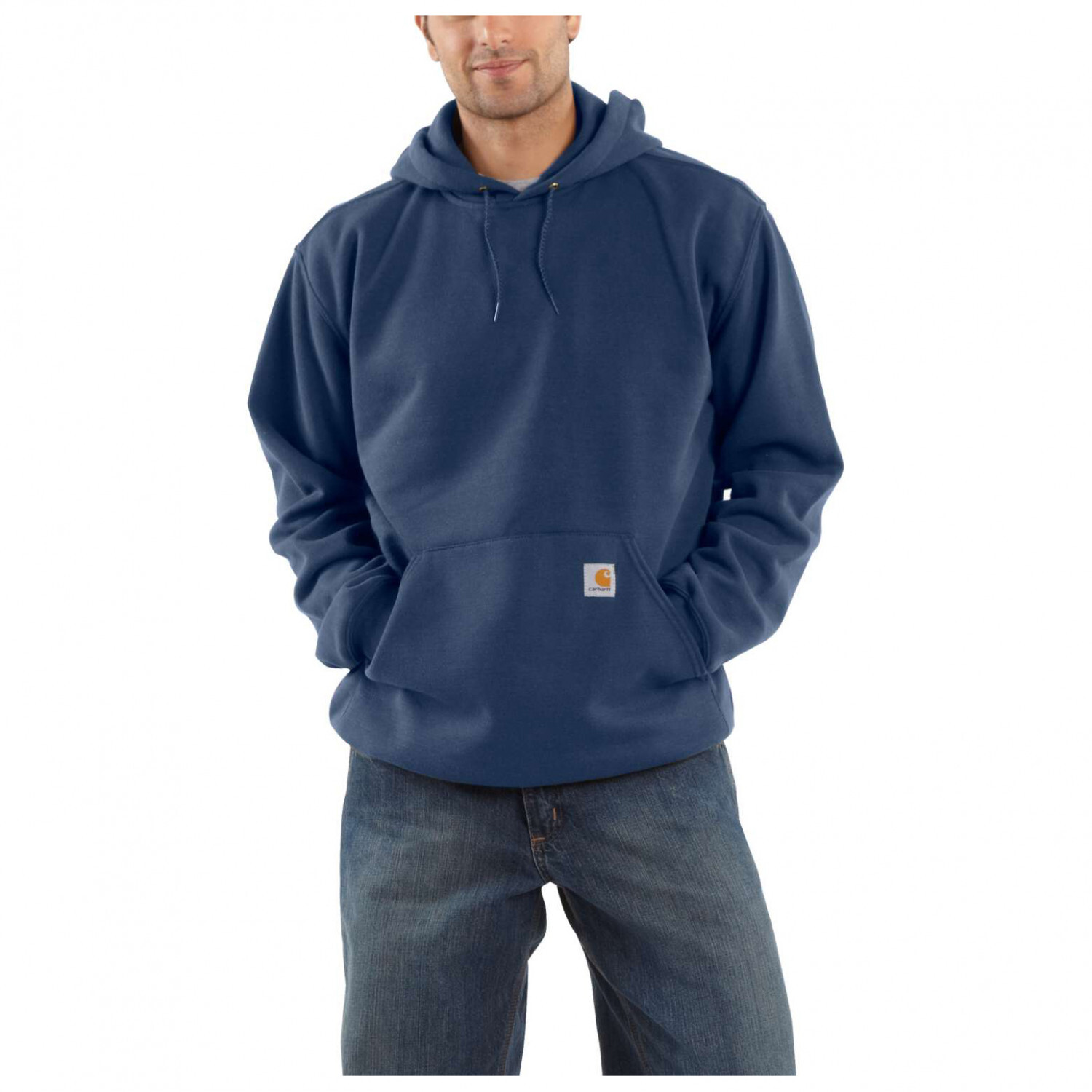 

Толстовка с капюшоном Carhartt Hooded Sweatshirt, цвет New Navy