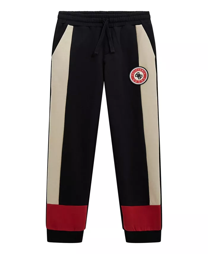 

Брюки на флисе с резинкой для мальчиков Guess, черный