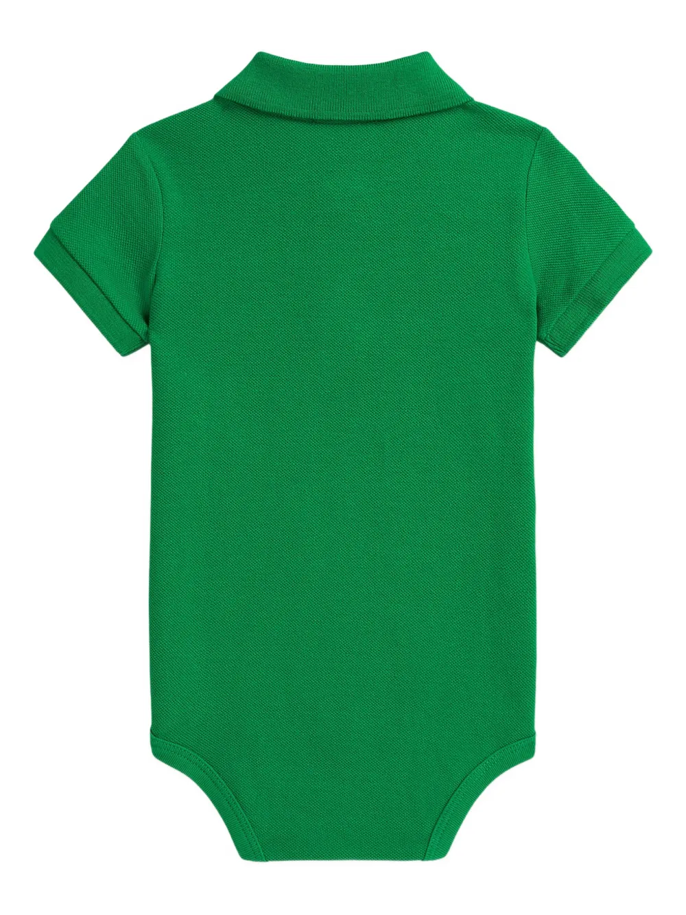 Боди с вышитым логотипом POLO RALPH LAUREN KIDS, зеленый — фото 2